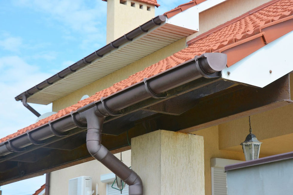 Brown Guttering