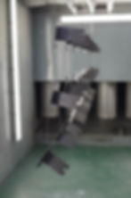 Powder Coated Engineering Parts