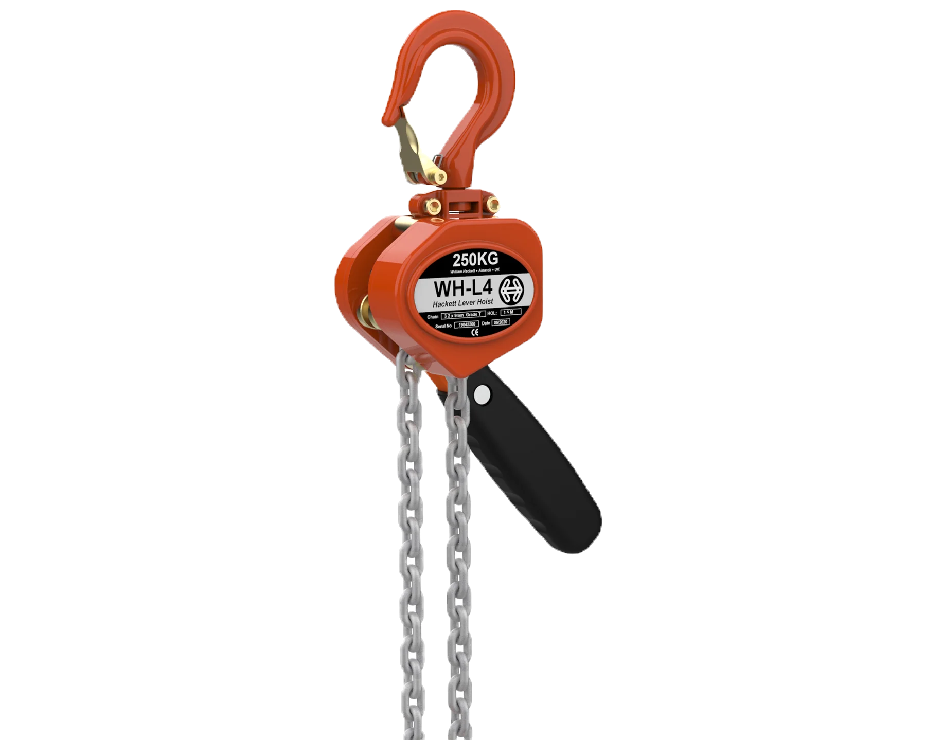 L4 Compact Lever Hoist Amg Plant Testing