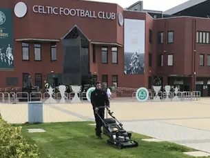 Preparing Celtic Park for the Season: A CM Gardens Portfolio Highlight