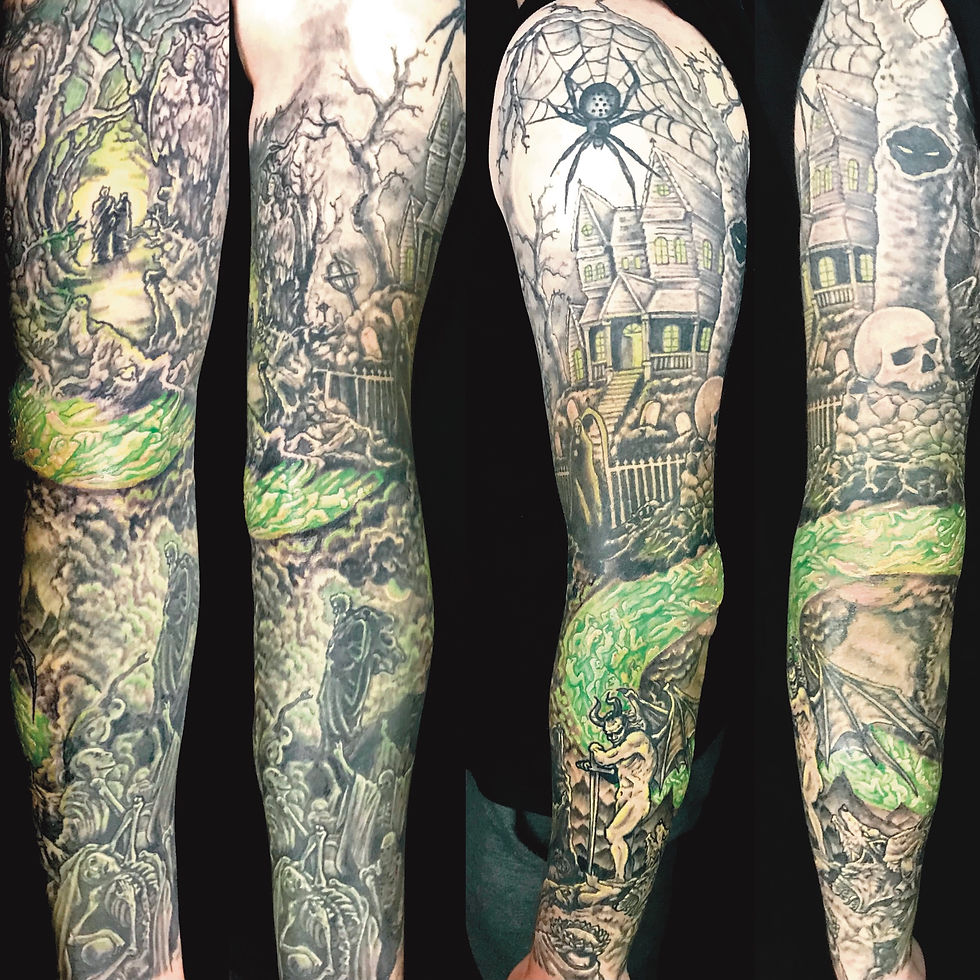 Dantes Inferno Sleeve