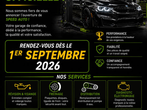 Services d'entretien et réparation mécanique - Speed Auto