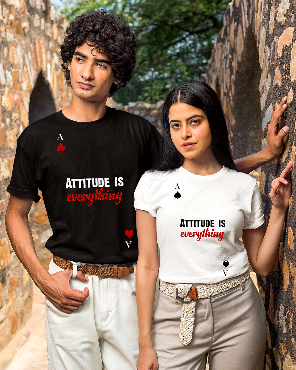 White Attitude is Everything T-shirt