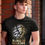 Thumbnail: Black 'King in Making' T-shirt with Lion Graphics