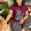 Thumbnail: Maroon 'Time Spent with Cats' T-shirt