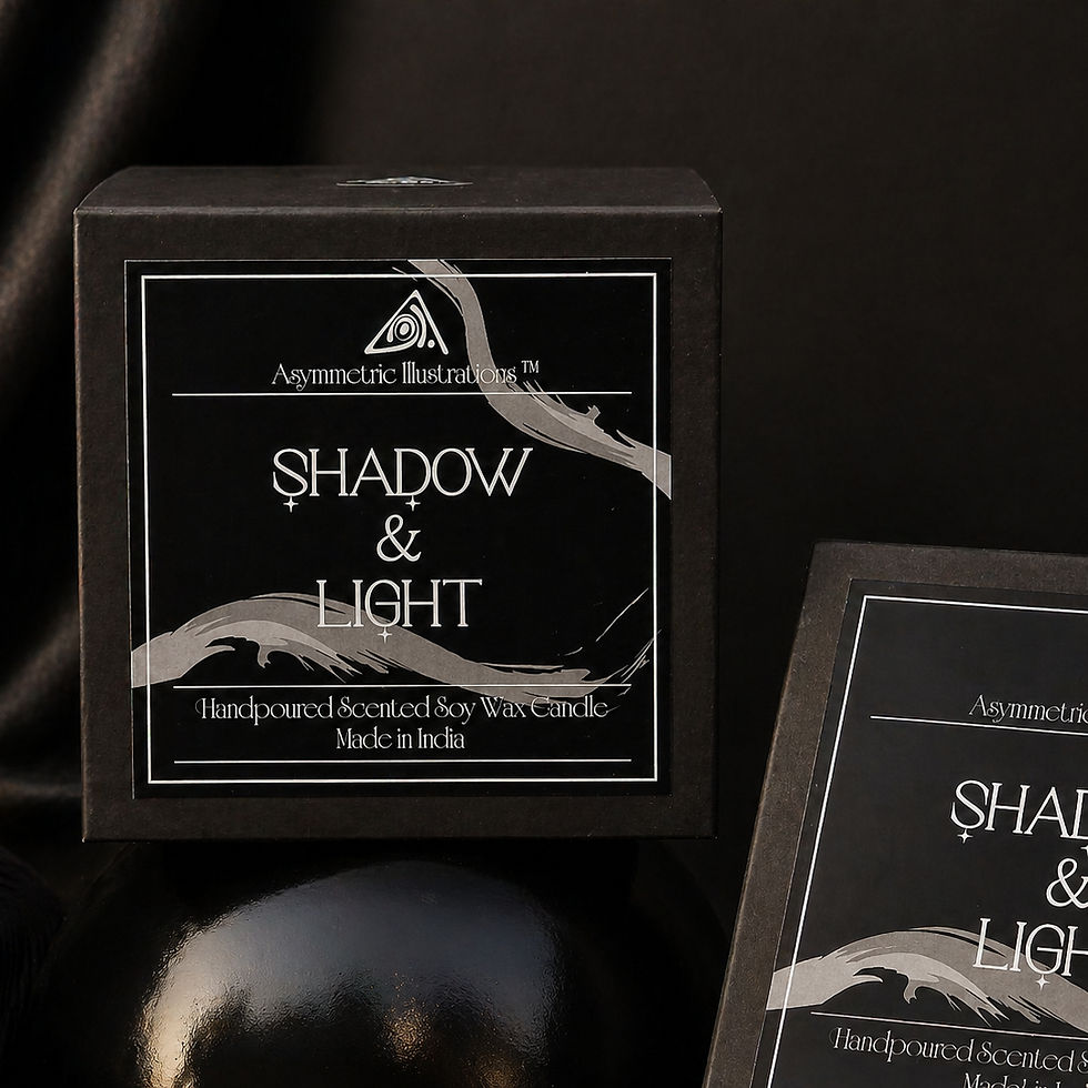 थंबनेल: Lune Noire : A Luxury Soy Candle | 300 ml | Matt Glass Jar