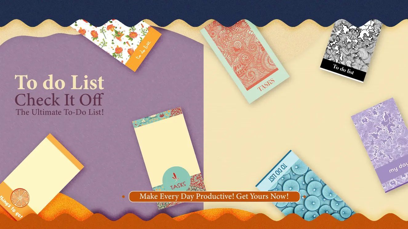 Stylish To-Do Lists – Organize Tasks with Premium Daily and Weekly Checklists | Asymmetric Illustrations