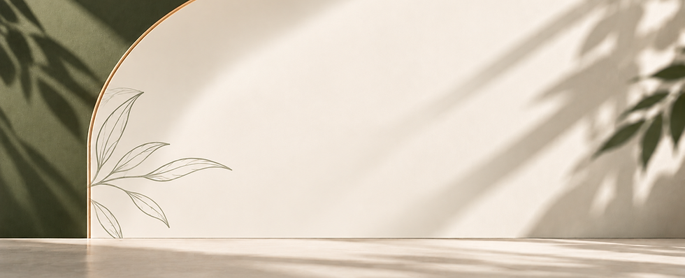Sunlit Olive Archway with Botanical Shadows.png