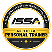 ISSA Certified Personal Trainer - sports science - credential held by Starck Fitness perso