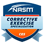 National Academy of Sports Medicine (NASM) Performance Enhancement Specialist (PES) certification badge