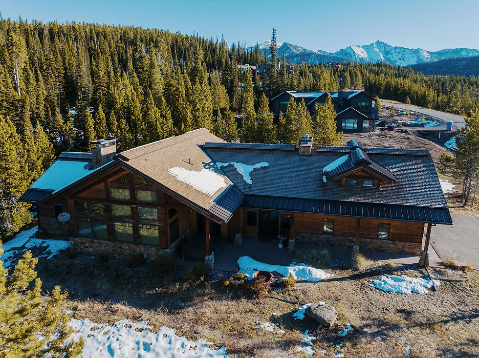 Cold Roof Systems in Big Sky Montana