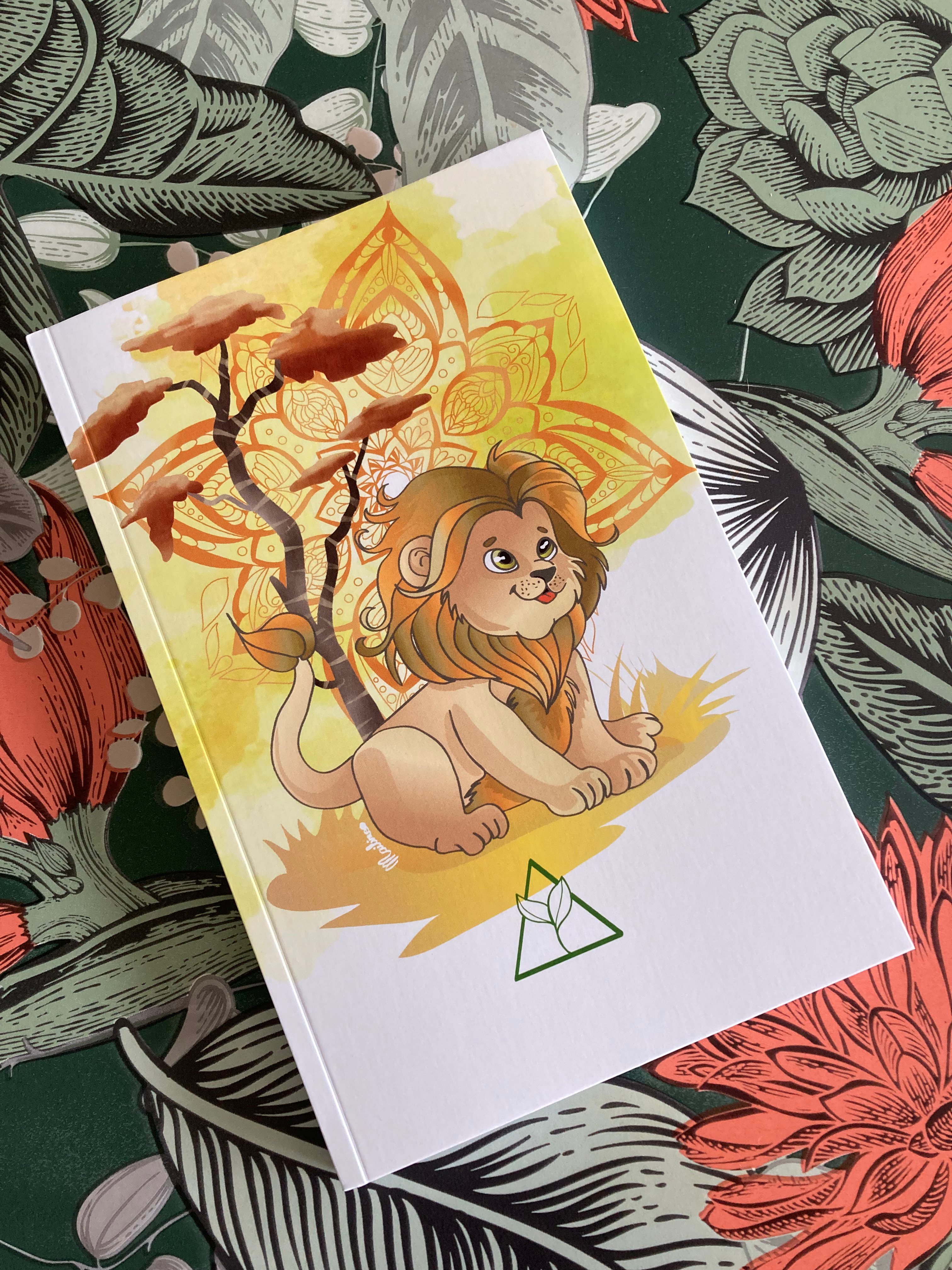 CARNET INTUITIF - LE LION AURA JAUNE