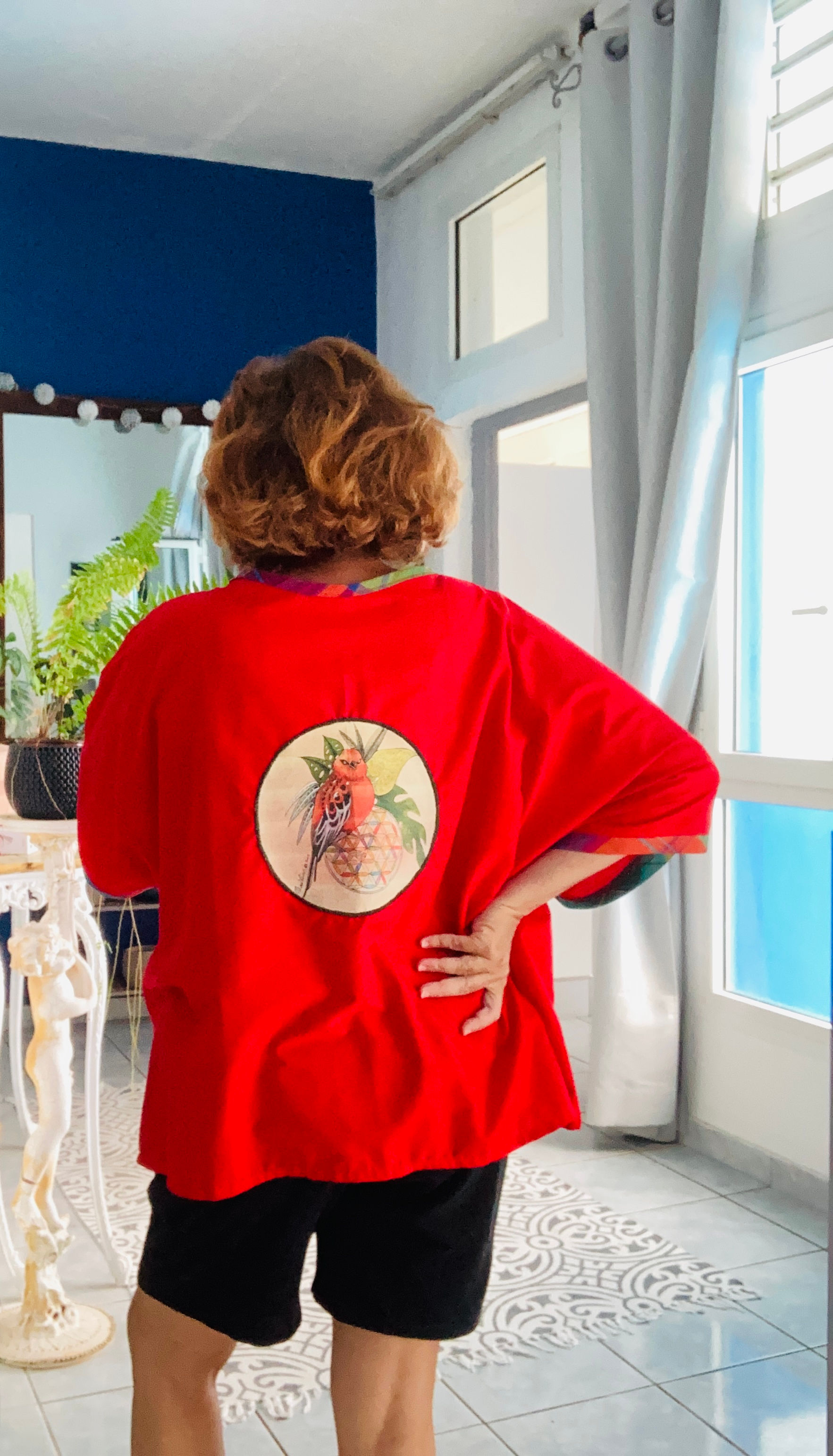 Collection CARDINAL - Veste Kimono