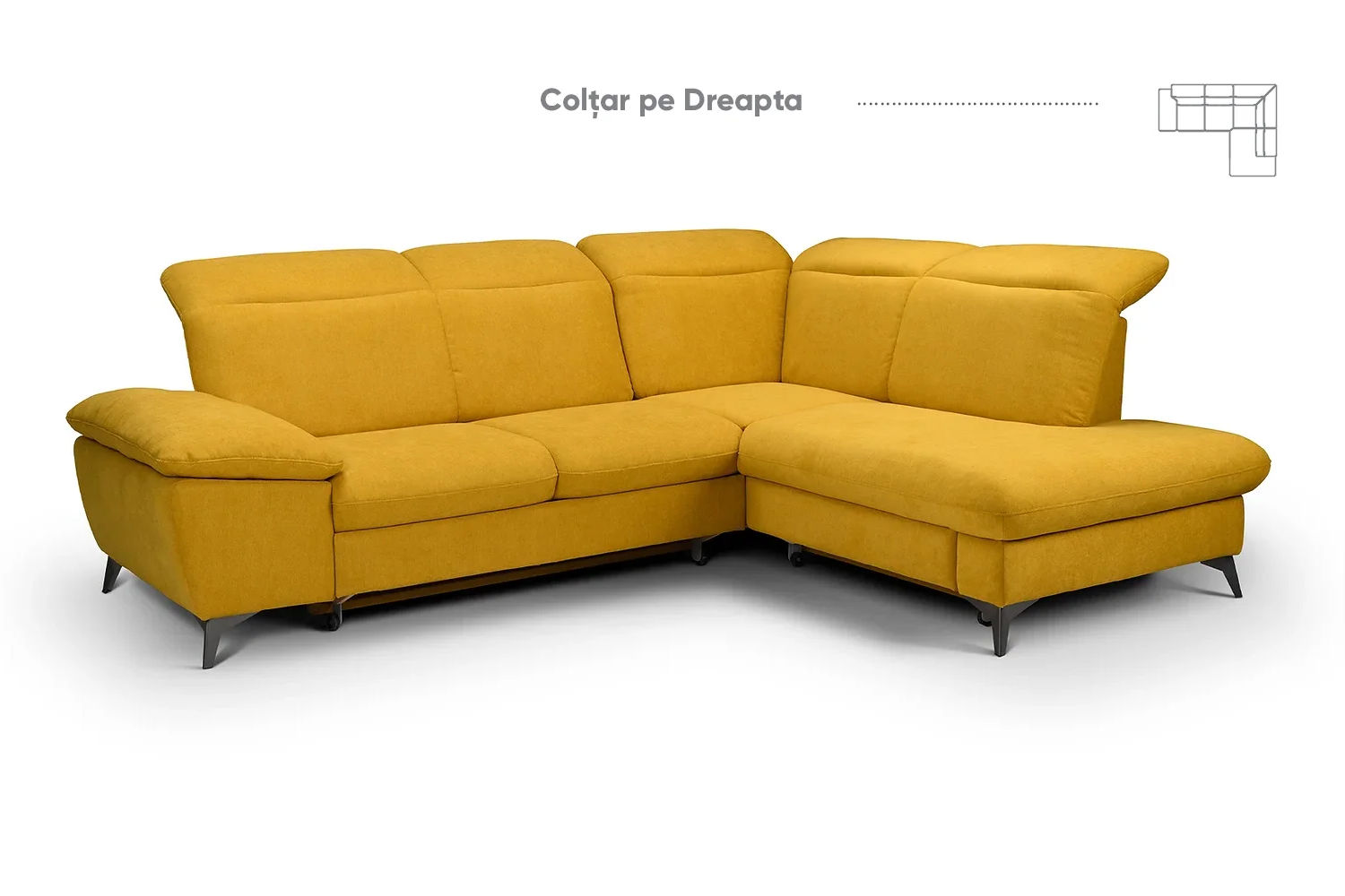 Coltar extensibil dreapta Lara