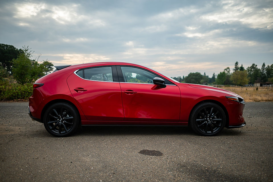 2024 mazda3 hatchback exterior
