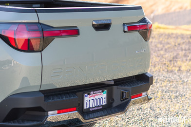 2022 Hyundai Santa Cruz exterior detail
