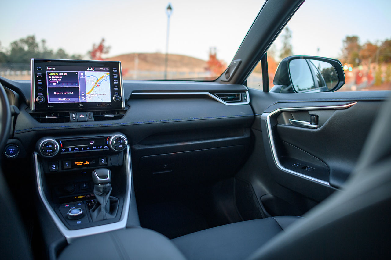 Toyota RAV4 XSE  interior