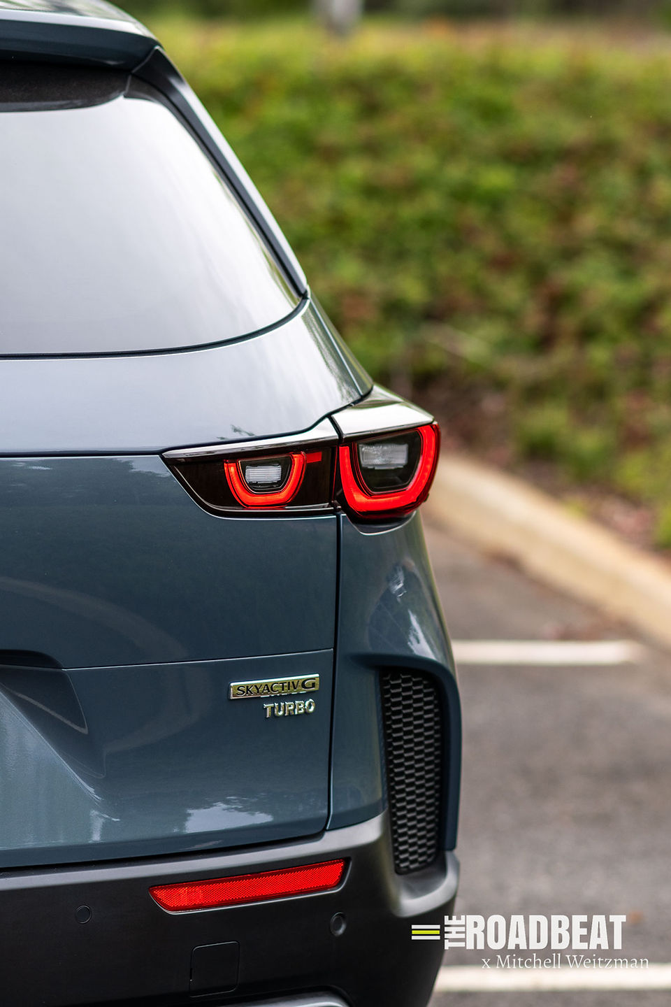 mazda cx-50 turbo exterior rear detail