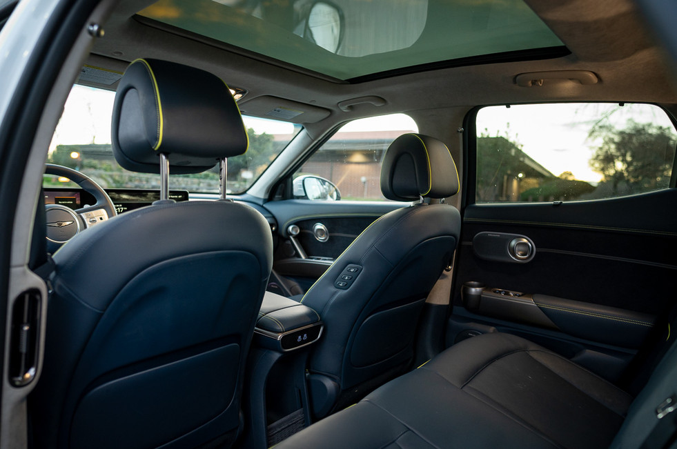 genesis gv60 rear seats