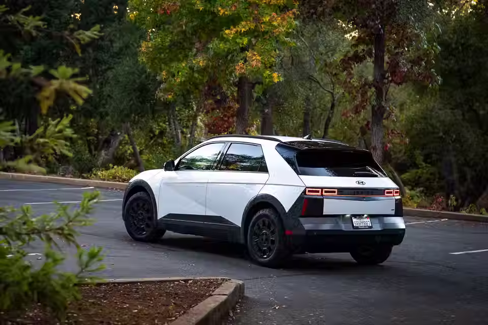 2026 Hyundai Ioniq 5 XRT exterior rear three quarter