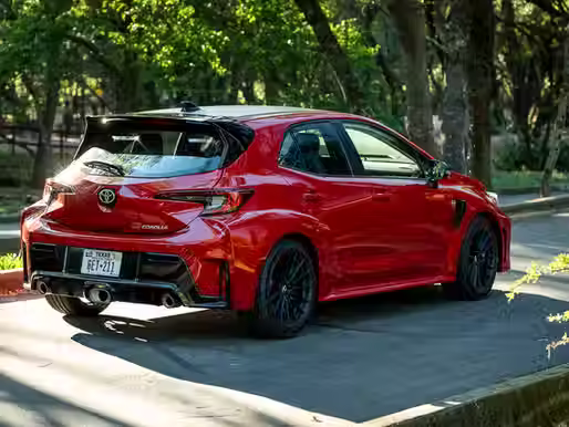 2026 Toyota GR Corolla Premium Plus in Supersonic Red
