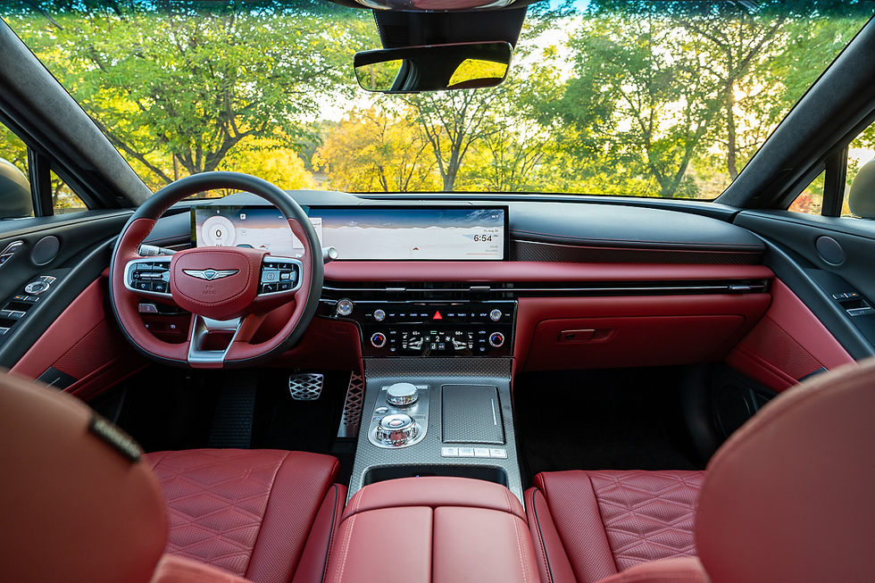 2025 Genesis G80 interior