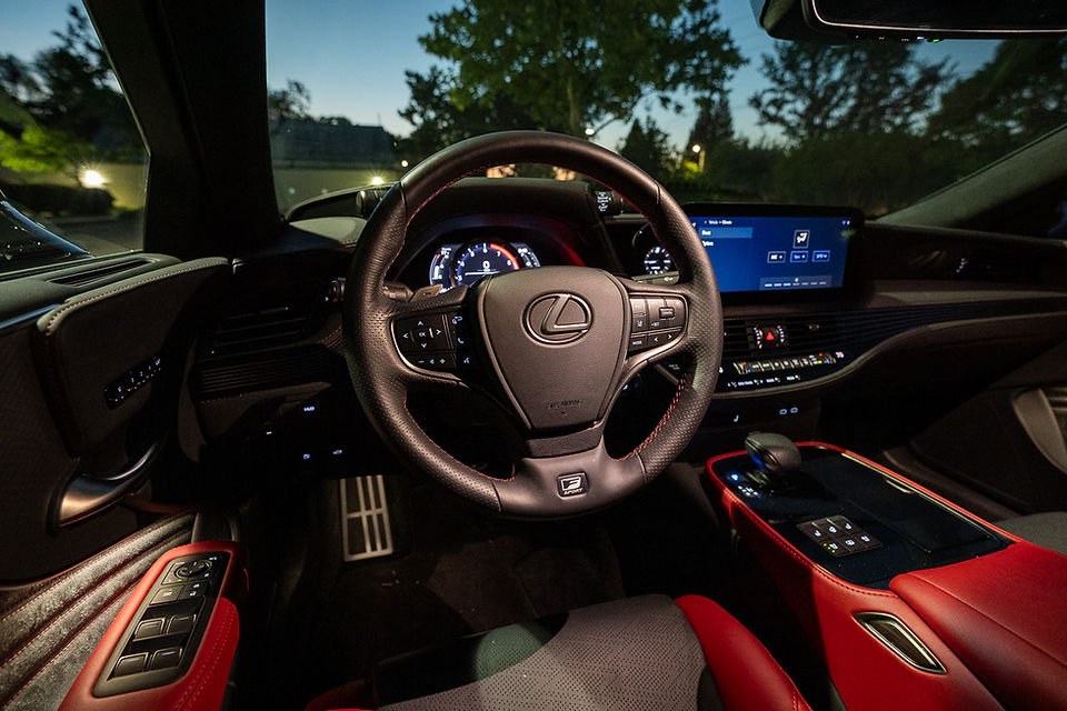 Lexus LS 500 F Sport interior