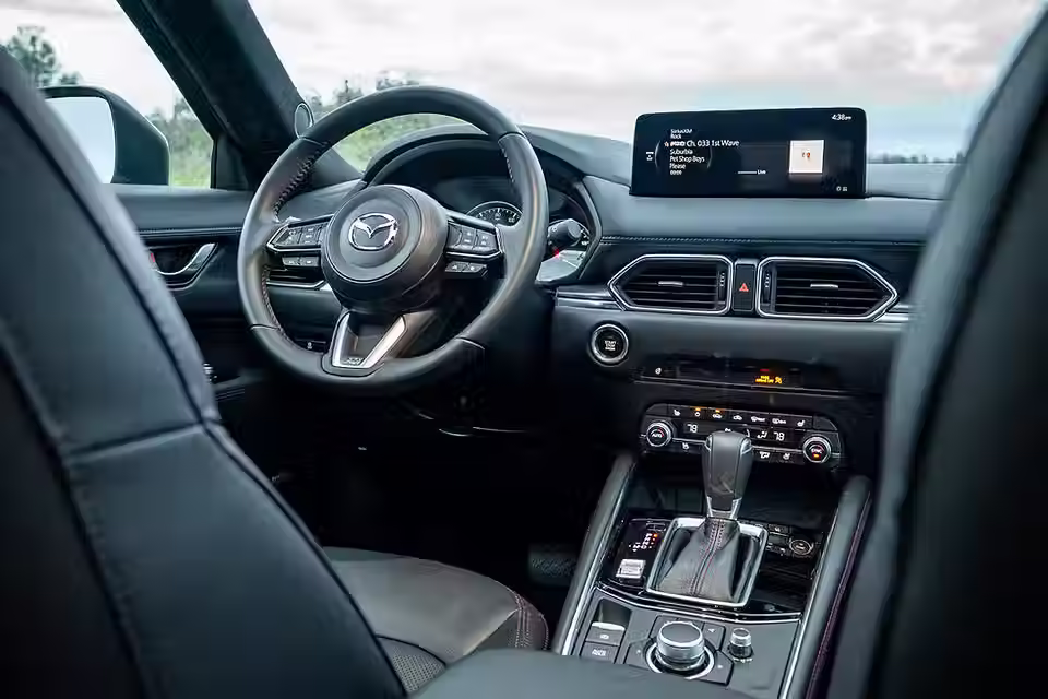 interior of 2025 Mazda CX-5 Turbo Premium
