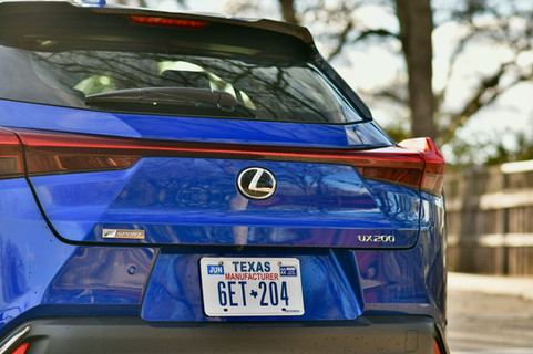 2021 Lexus UX 200 F Sport ultrasonic blue