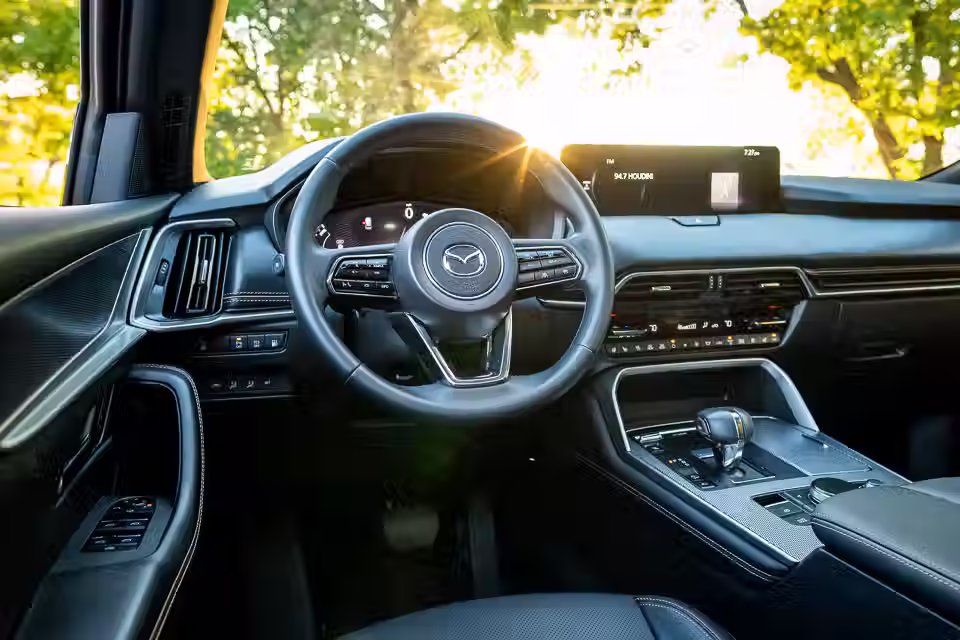 2025 Mazda CX-90 premium plus interior | The Road Beat