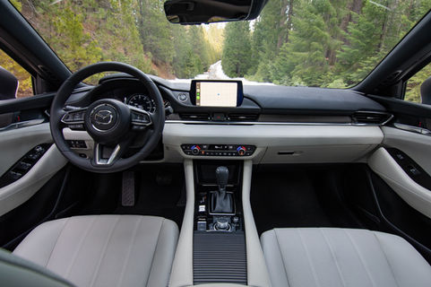 2021 Mazda 6 signature interior | The road beat