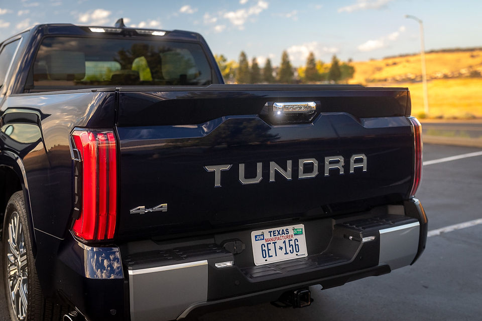 Toyota Tundra Capstone rear detail