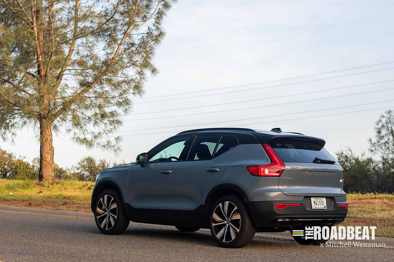 2022 Volvo C40 Recharge exterior rear