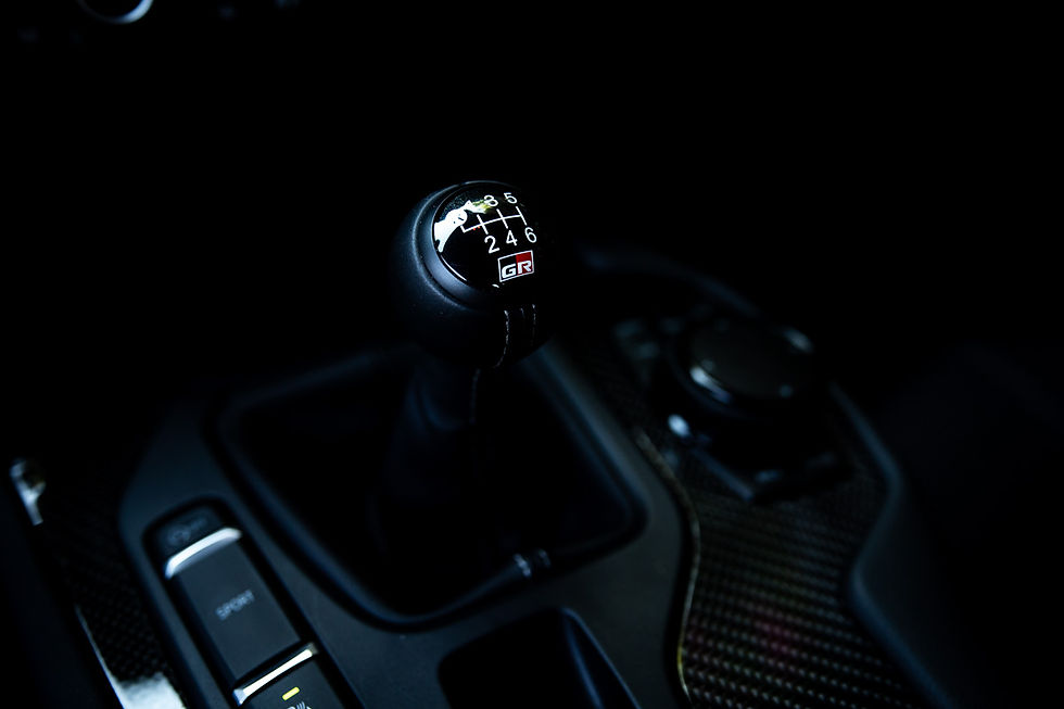 Toyota GR Supra manual transmission