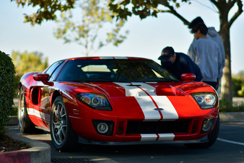 ford gt mk1 at folsom cars and coffee