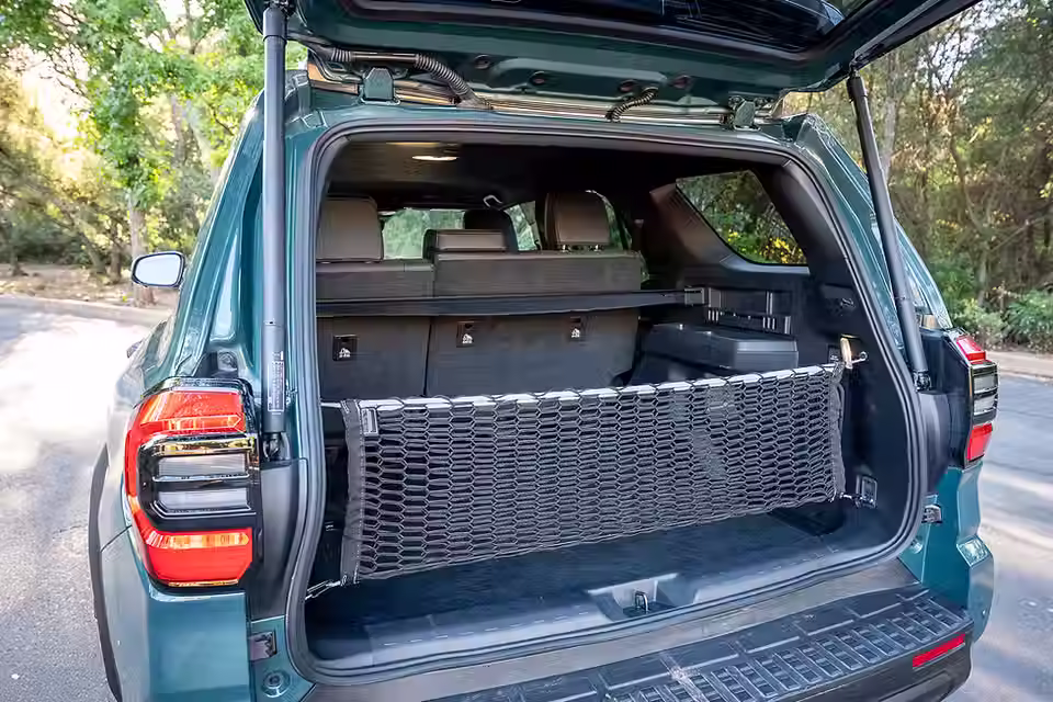 2026 Toyota 4Runner cargo space and storage