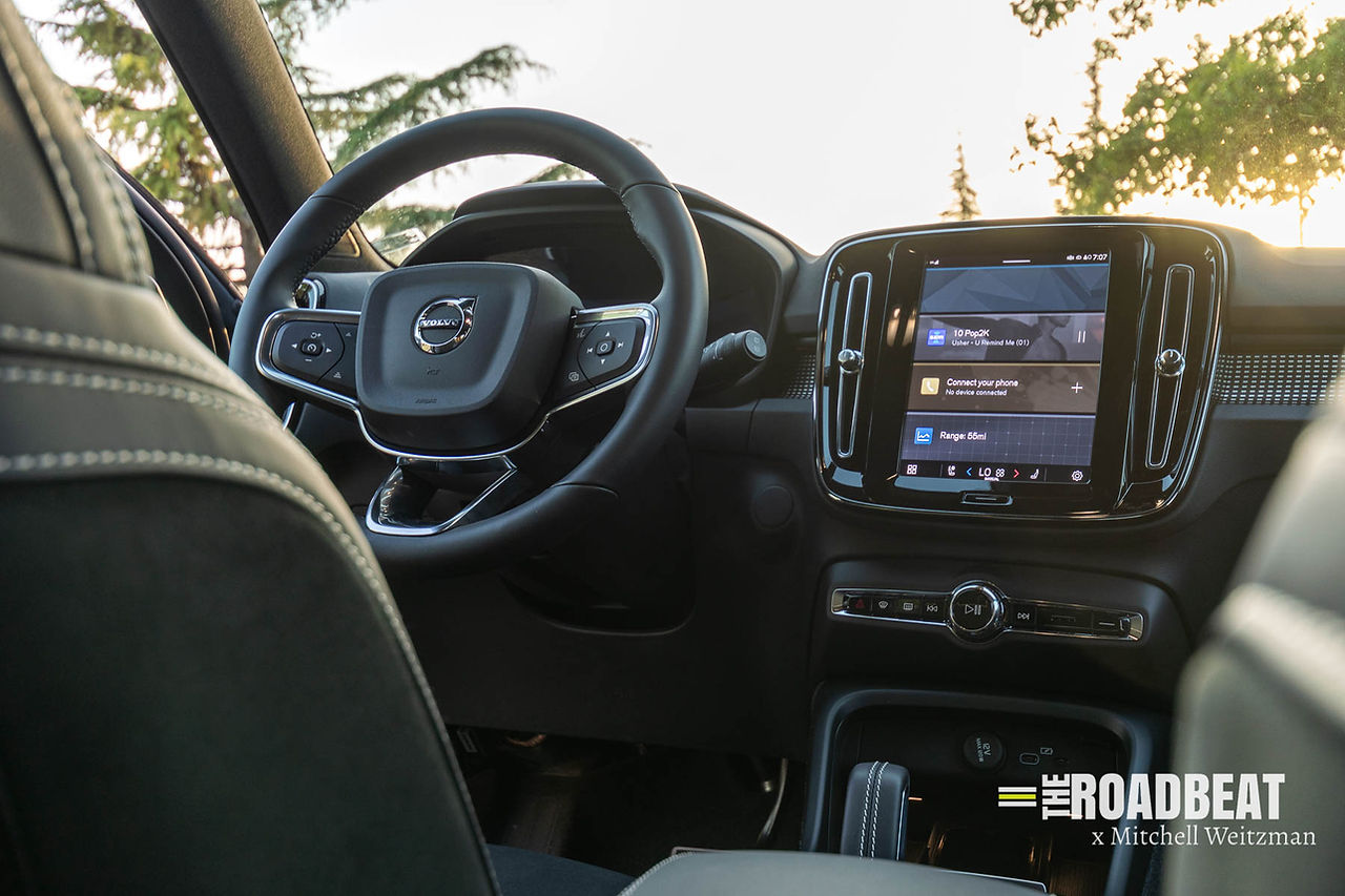 2022 Volvo C40 Recharge interior photo