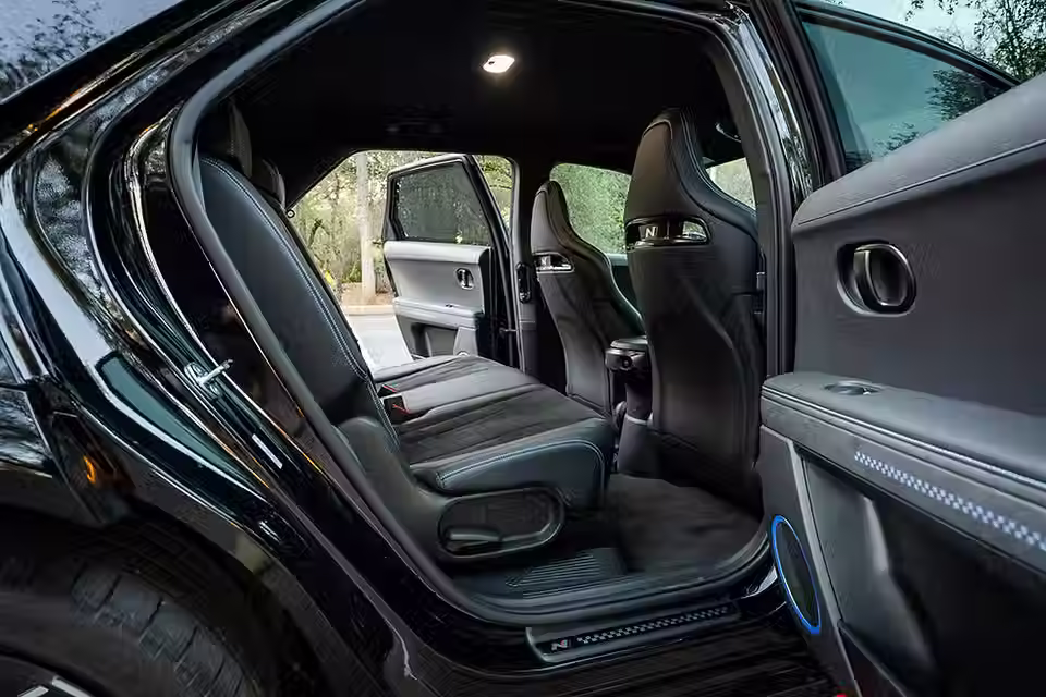2025 Hyundai Ioniq 5 N rear seats
