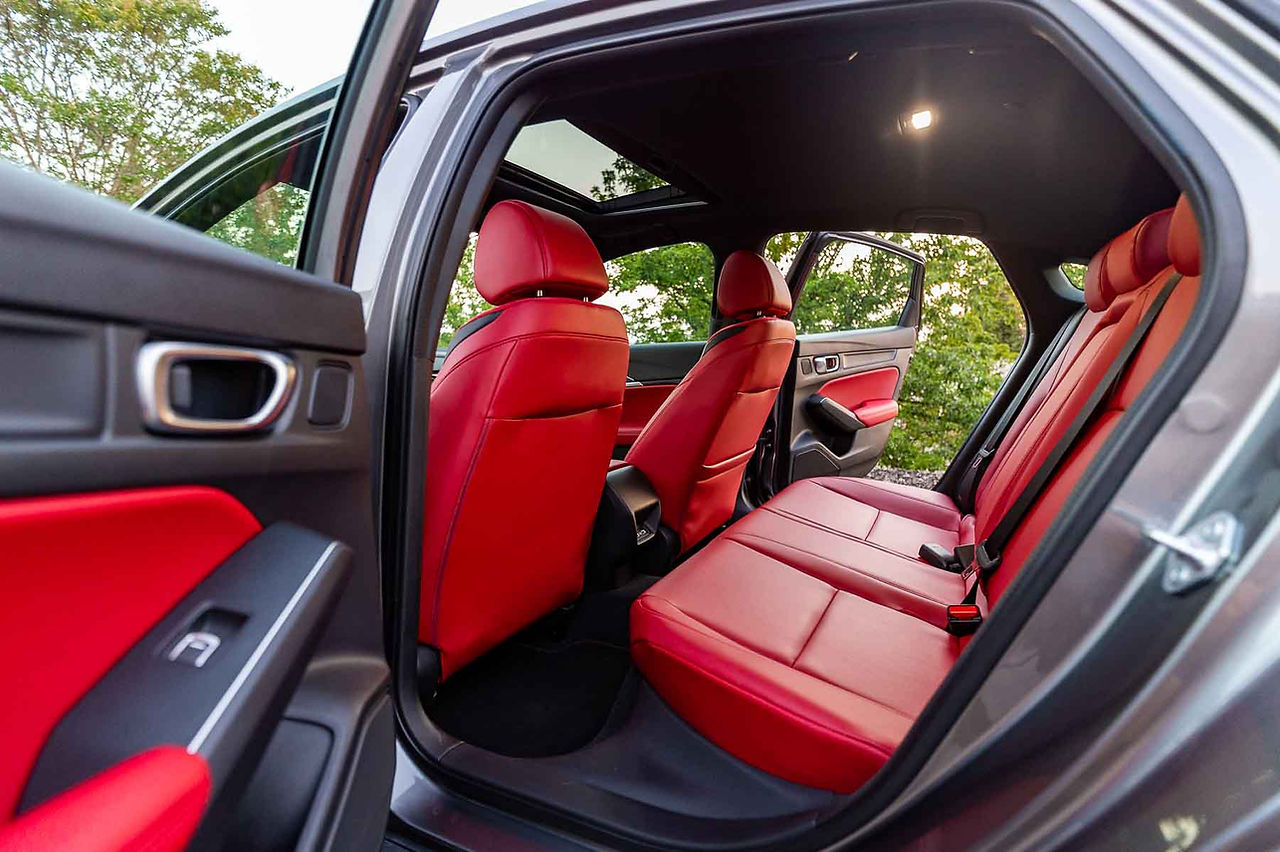Acura Integra A spec interior rear seats
