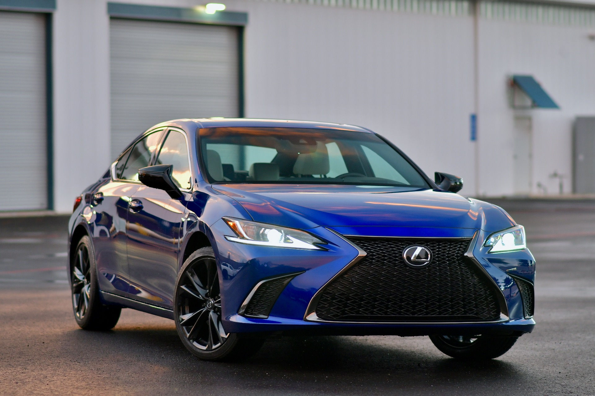 2021 Lexus ES 350 F Sport Black Line Review by The Road Beat