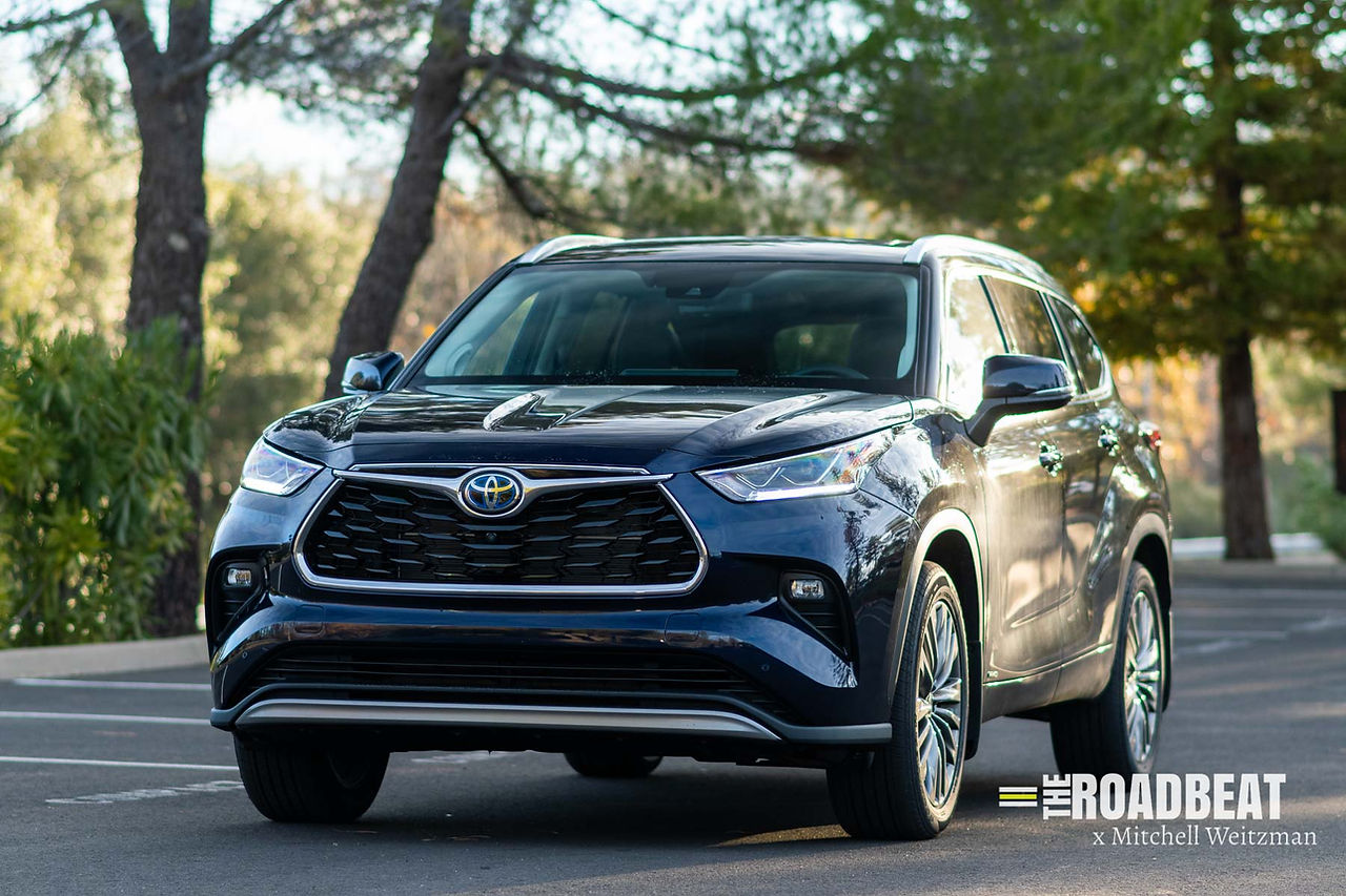2022 toyota highlander hybrid exterior image | The Road Beat