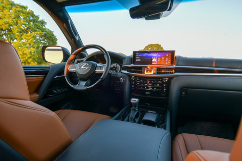 2021 Lexus LX 570 interior picture