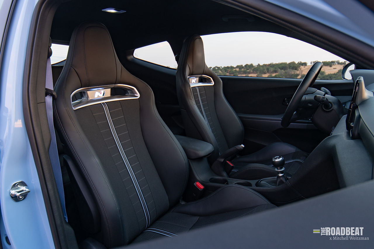  Hyundai Veloster N interior review