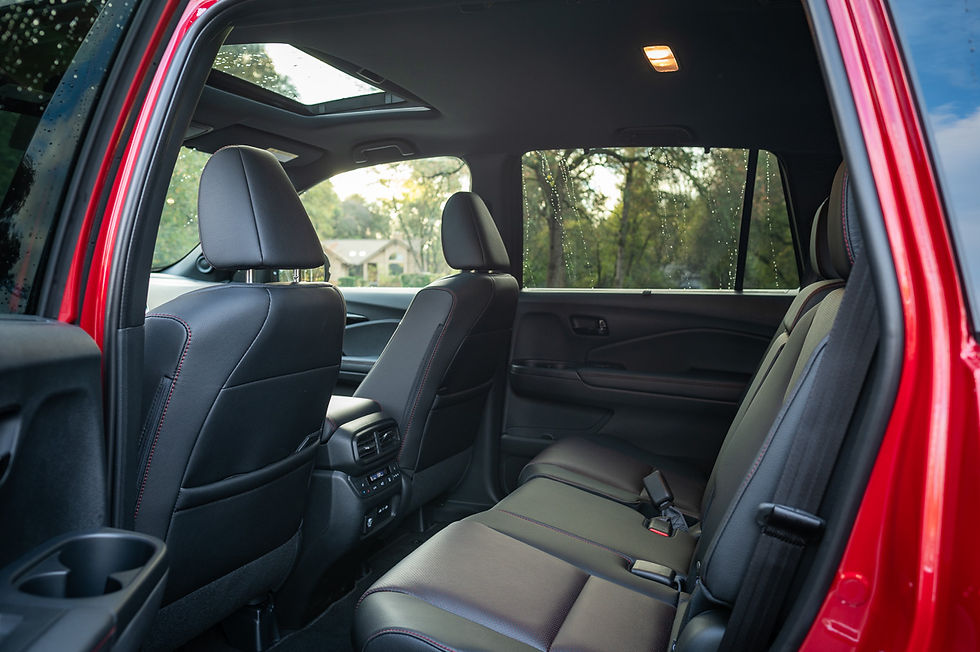 2024 honda passport rear seats