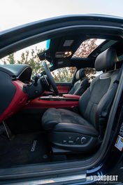 2022 Genesis GV70 sport prestige interior pictures