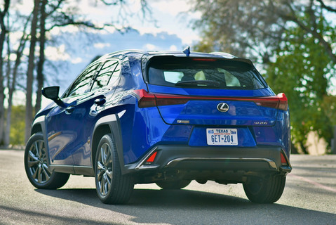 2021 Lexus UX 200 F Sport ultrasonic blue mica