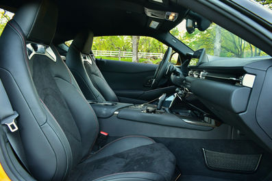 2021 Toyota supra interior