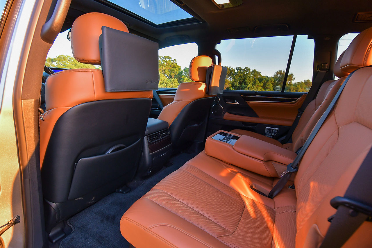 2021 Lexus LX570 interior | the road beat