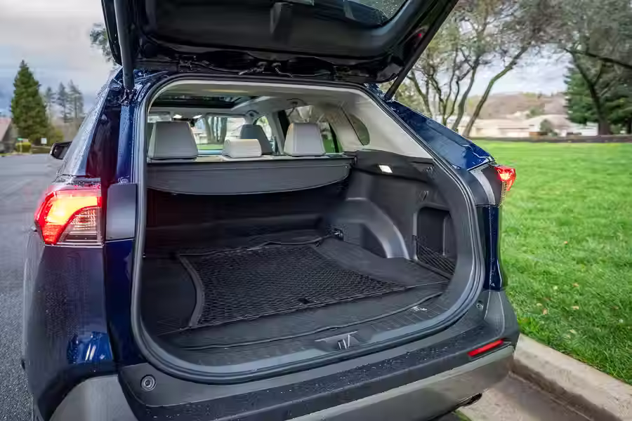 2025 Toyota RAV4 Hybrid trunk and cargo space