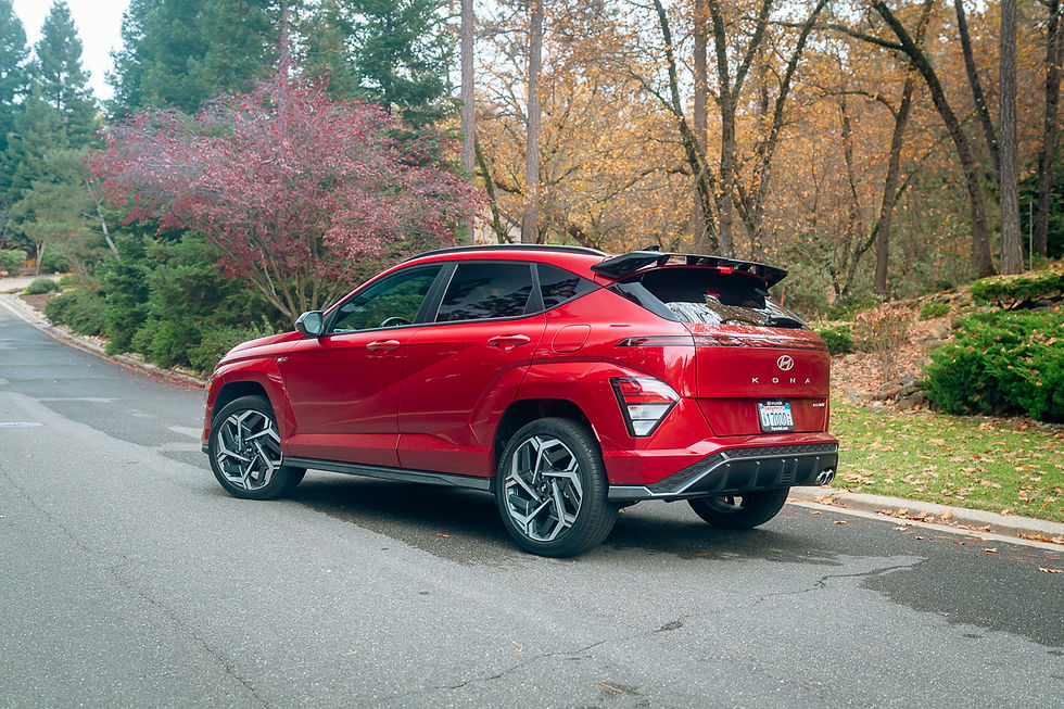 2024 hyundai kona n line exterior rear